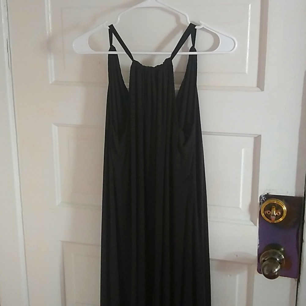 Dark gray romper